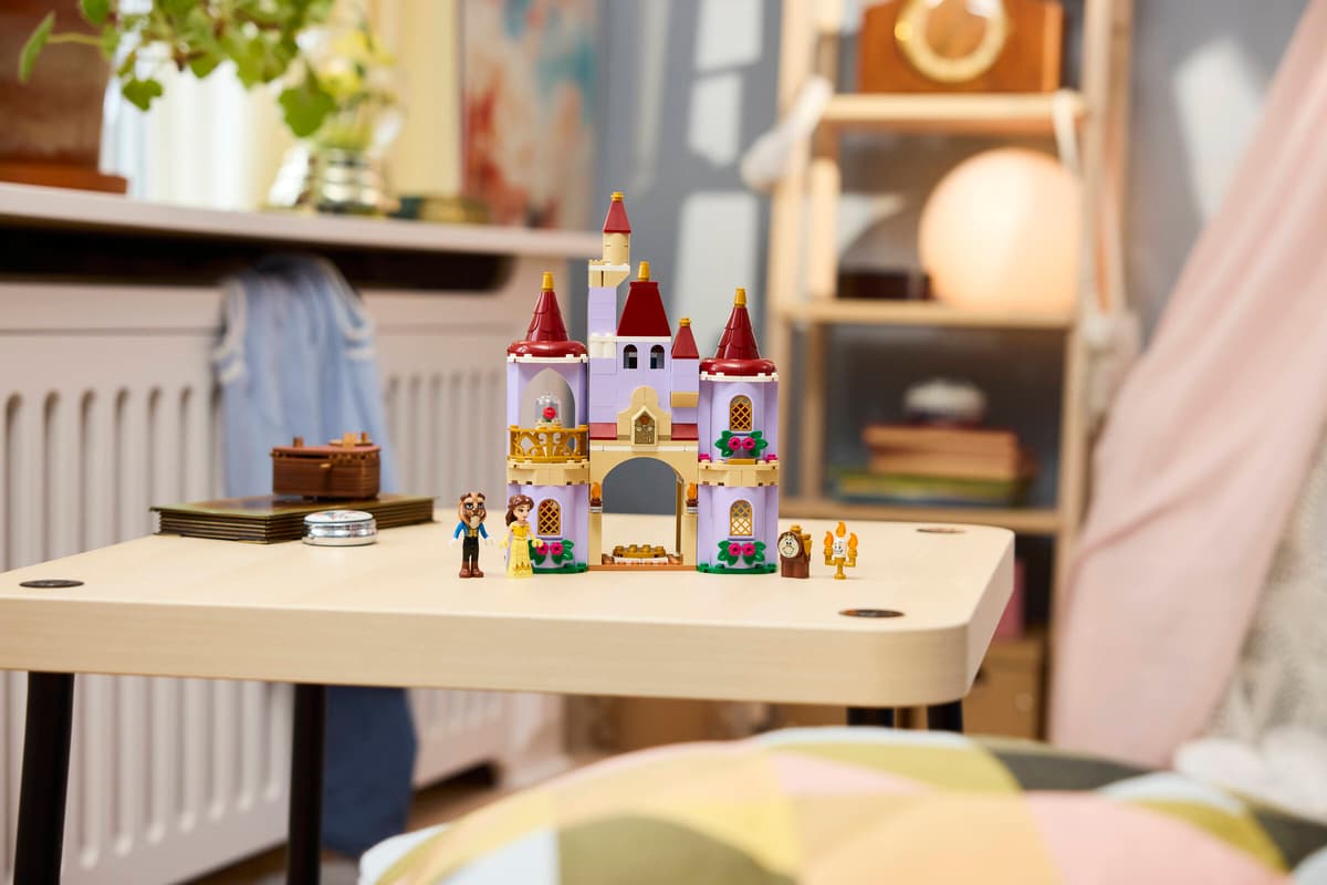LEGO Disney Princess Belle & the Beast's Enchanted Castle (43289) | Disney Princess Building Set for Ages 4+