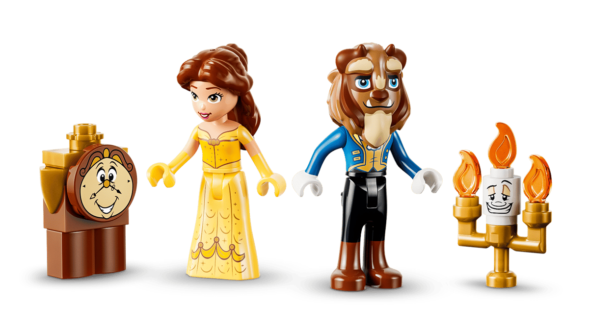 LEGO Disney Princess Belle & the Beast's Enchanted Castle (43289) | Disney Princess Building Set for Ages 4+