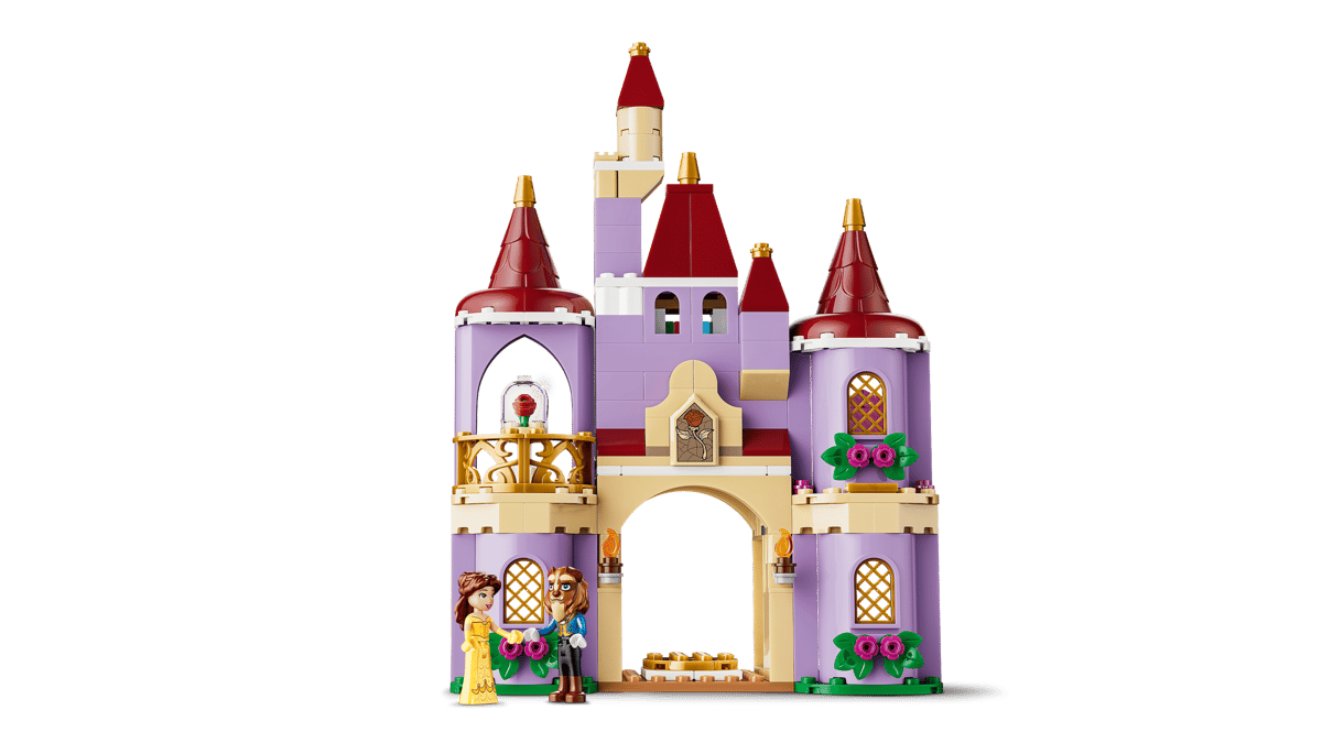 LEGO Disney Princess Belle & the Beast's Enchanted Castle (43289) | Disney Princess Building Set for Ages 4+