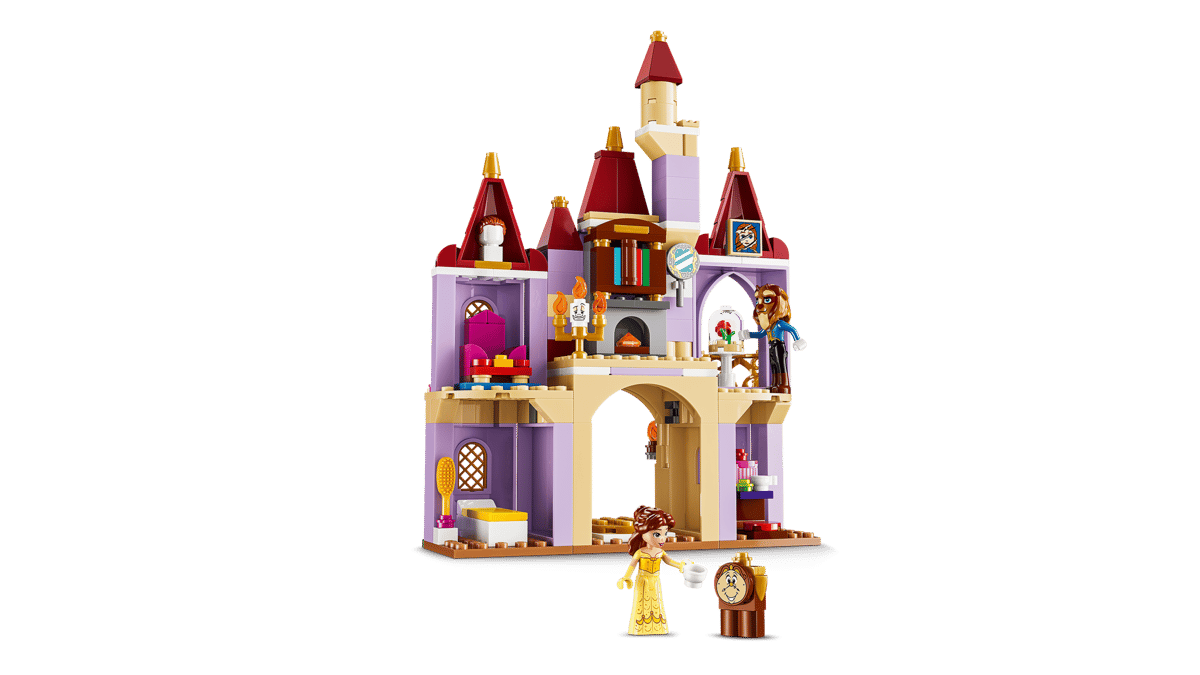 LEGO Disney Princess Belle & the Beast's Enchanted Castle (43289) | Disney Princess Building Set for Ages 4+