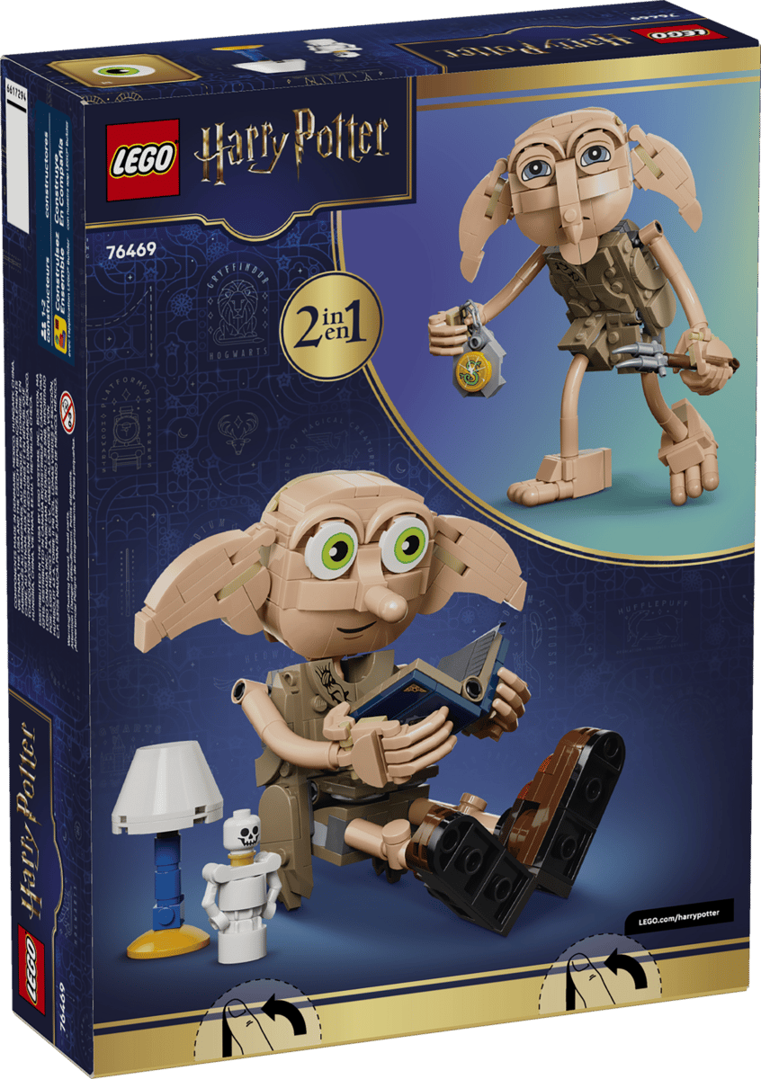 LEGO Harry Potter Dobby the Free Elf (76469) | Harry Potter Building Set for Ages 8+