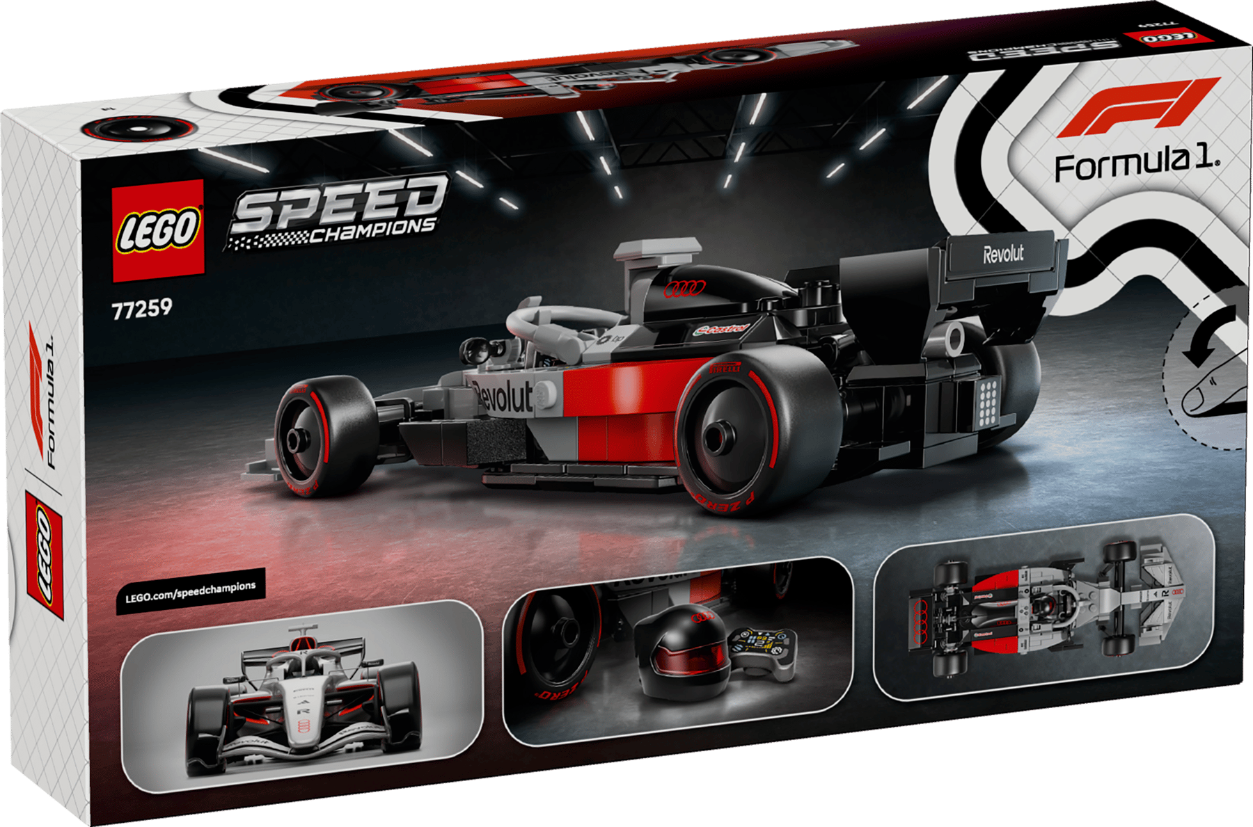 Lego Speed Champions Audi Revolut F1® Team R26 Race Car