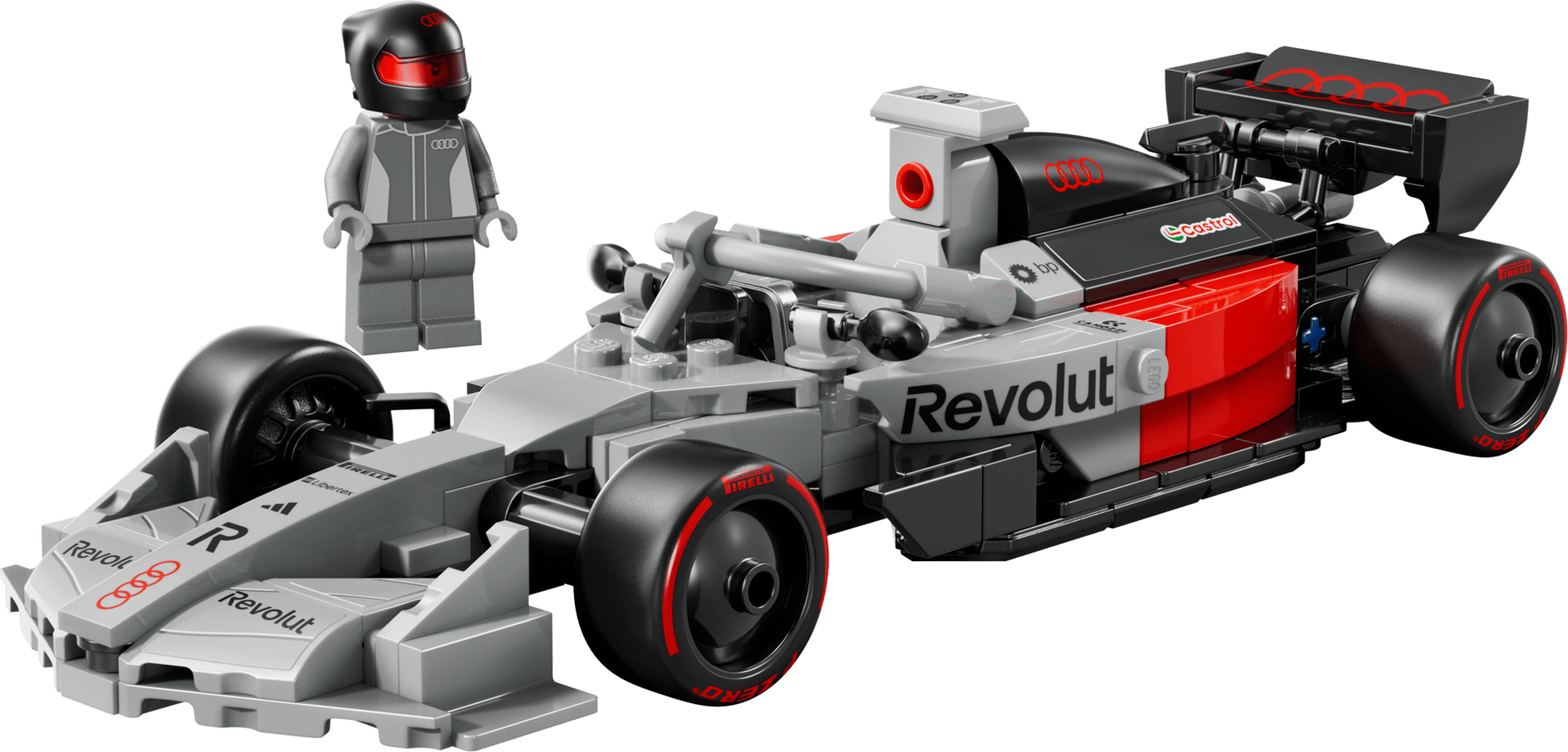 Lego Speed Champions Audi Revolut F1® Team R26 Race Car