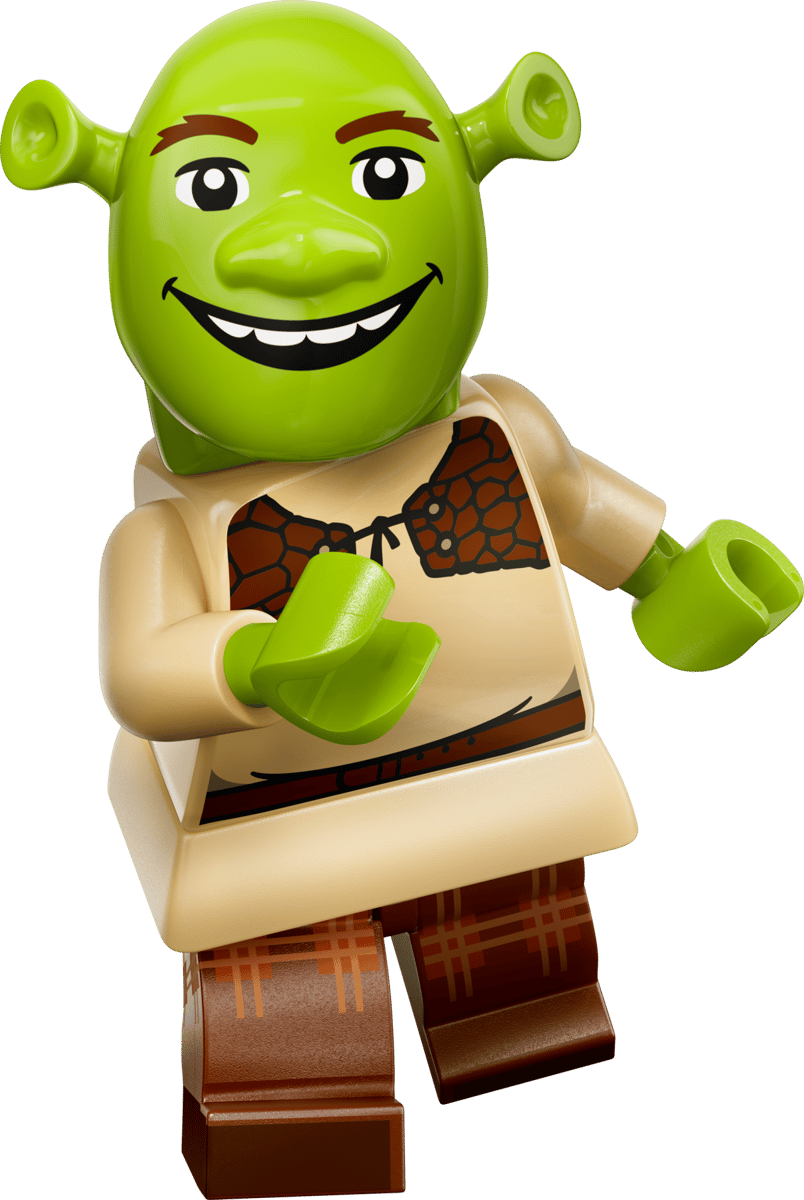 LEGO Minifigures Series 40 Shrek – Blind Bag Collectible Minifigure (Ages 5+, 1 Random Figure) (71053)