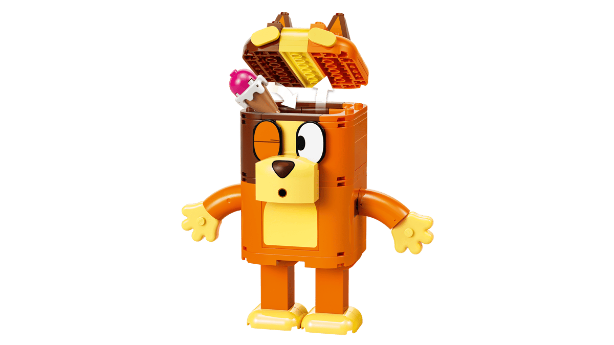 LEGO Bluey Brick-Built Bluey Family (11217) | Bluey Building Set for Ages 4+