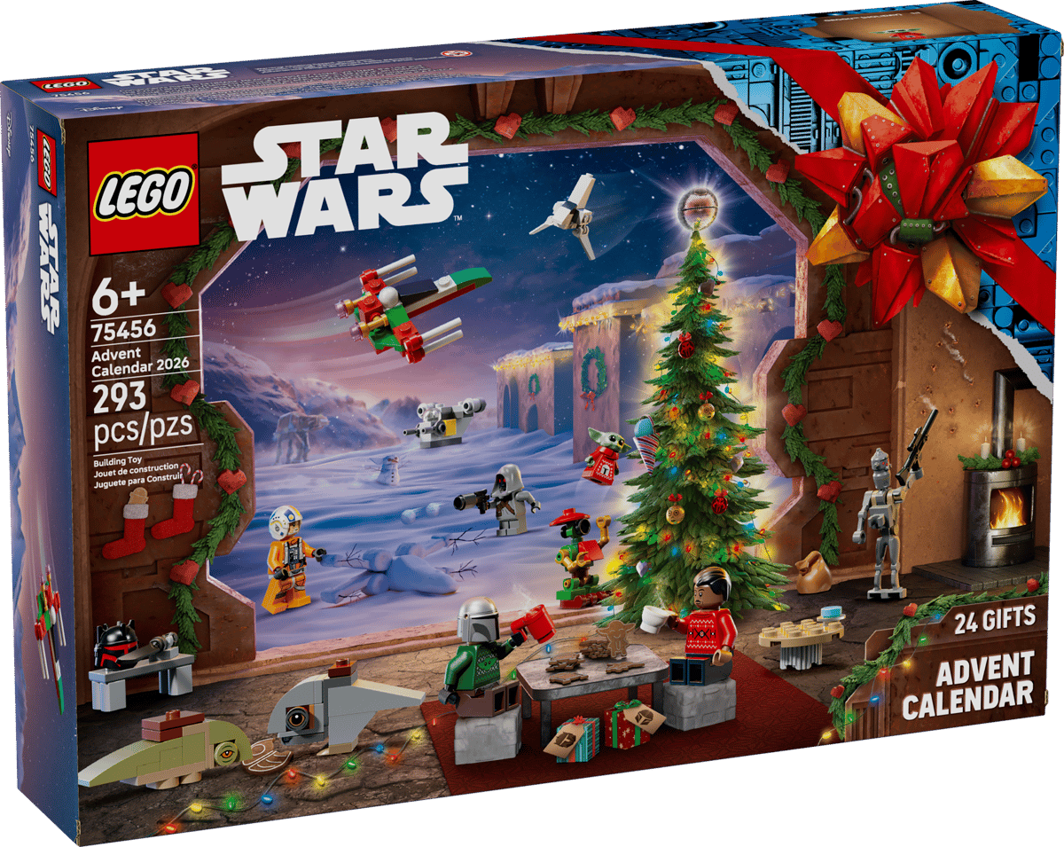 LEGO Star Wars 2026 Advent Calendar – 24-Day Holiday Countdown (Ages 7+, 479 Pieces) (75456)