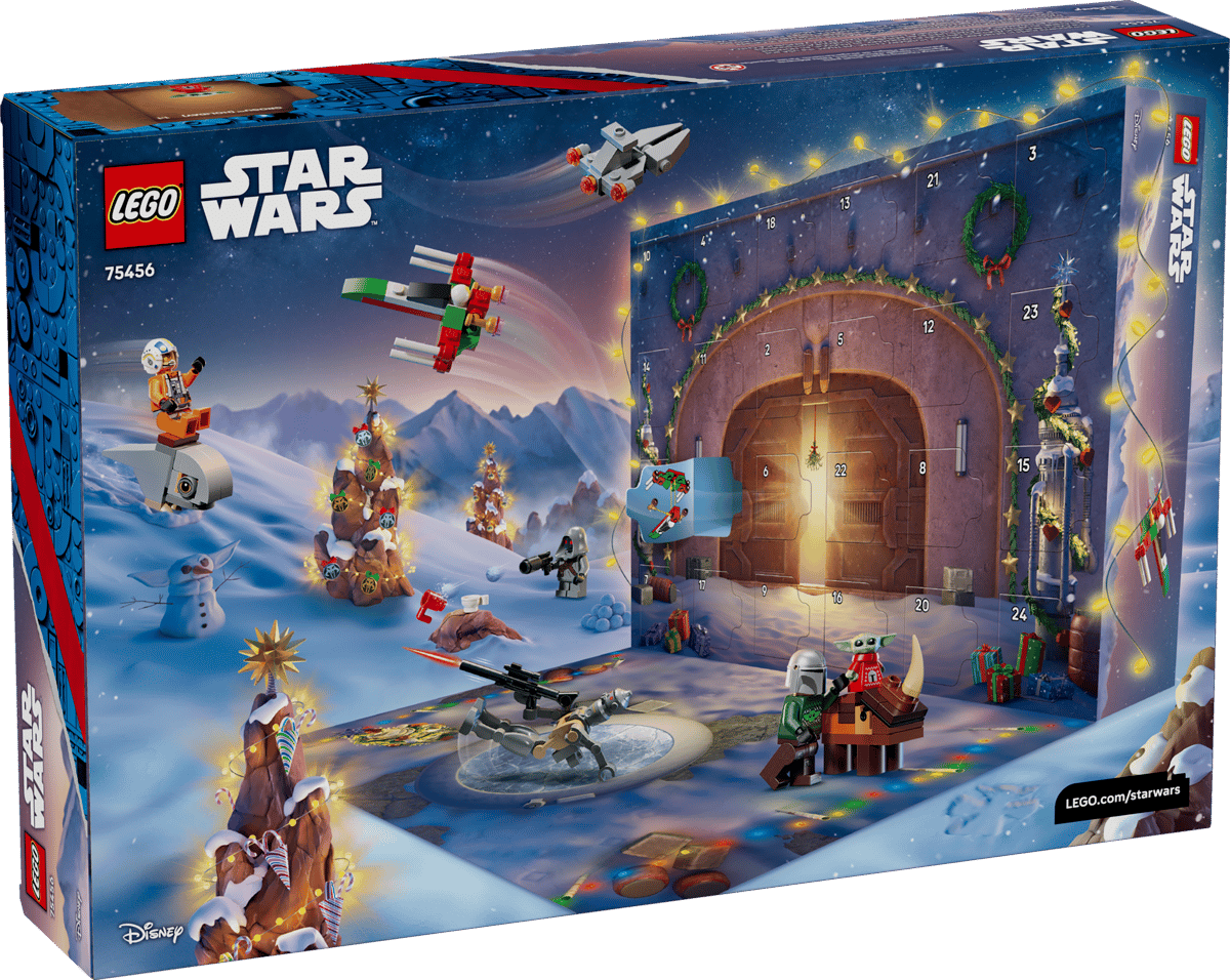 LEGO Star Wars 2026 Advent Calendar – 24-Day Holiday Countdown (Ages 7+, 479 Pieces) (75456)