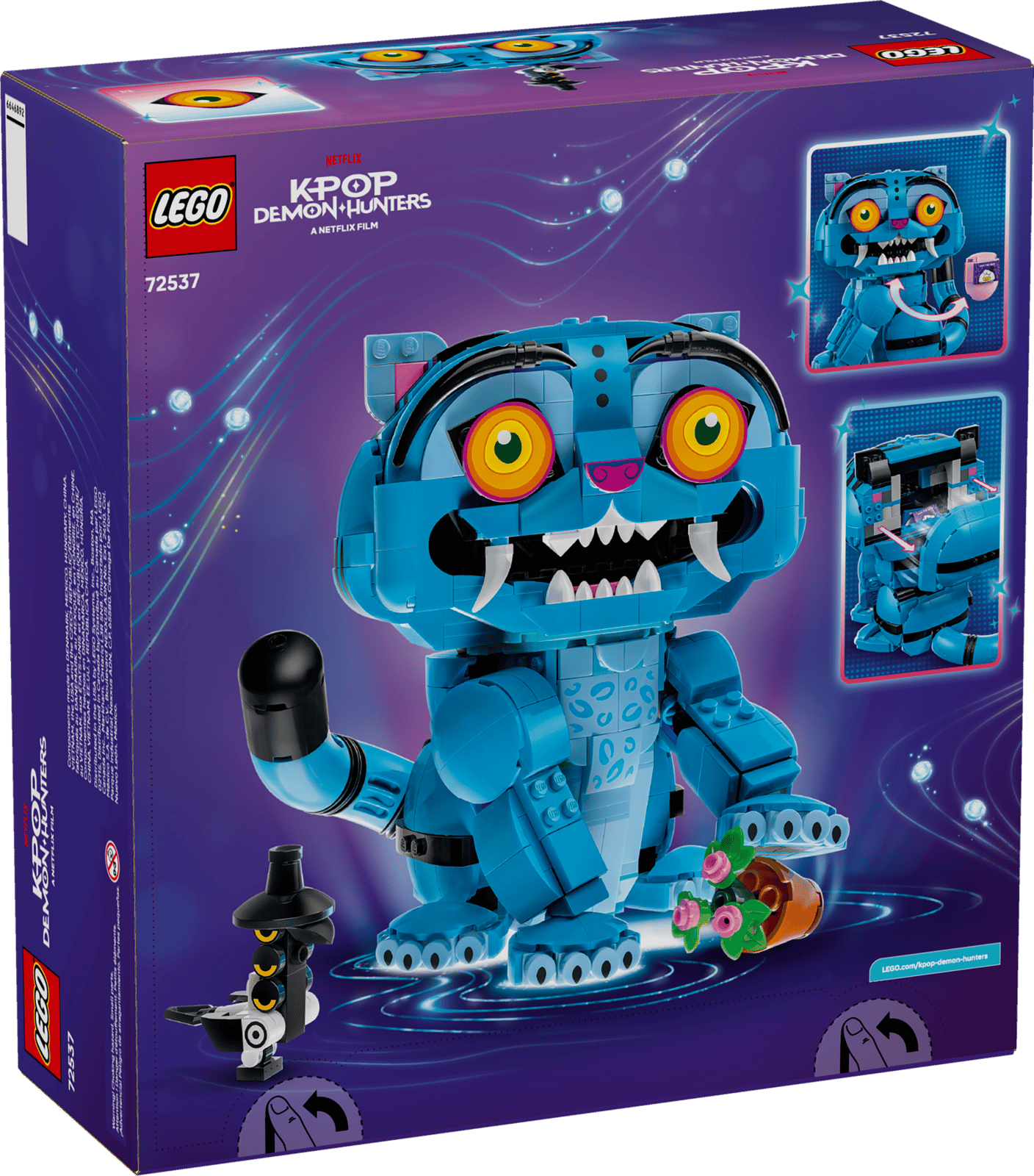 LEGO KPop Demon Hunters Derpy Tiger and Sussie Bird (72537) | Building Set