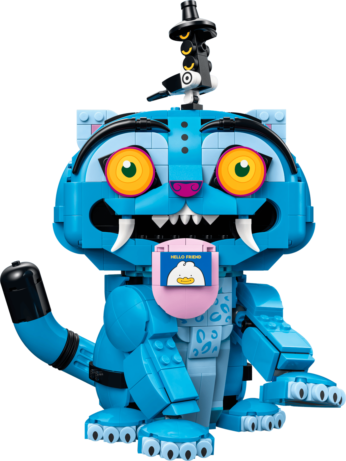 LEGO KPop Demon Hunters Derpy Tiger and Sussie Bird (72537) | Building Set