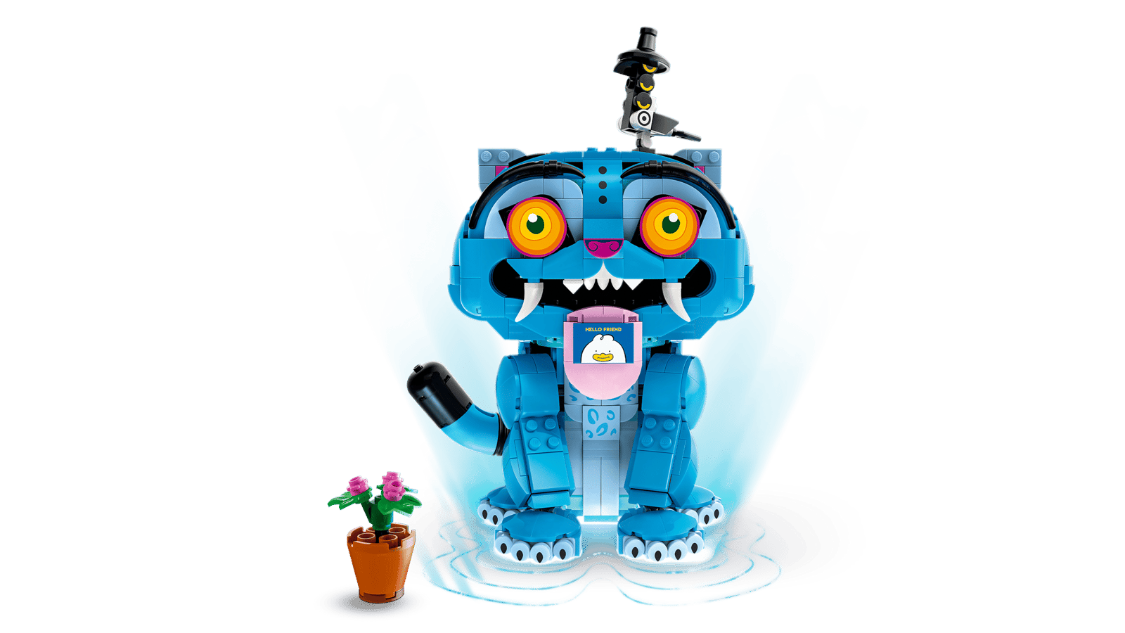 LEGO KPop Demon Hunters Derpy Tiger and Sussie Bird (72537) | Building Set