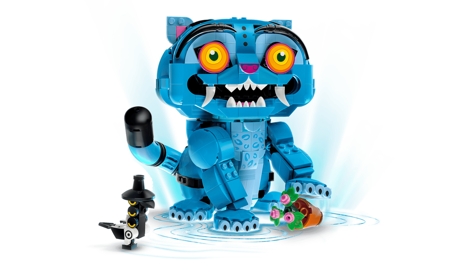 LEGO KPop Demon Hunters Derpy Tiger and Sussie Bird (72537) | Building Set