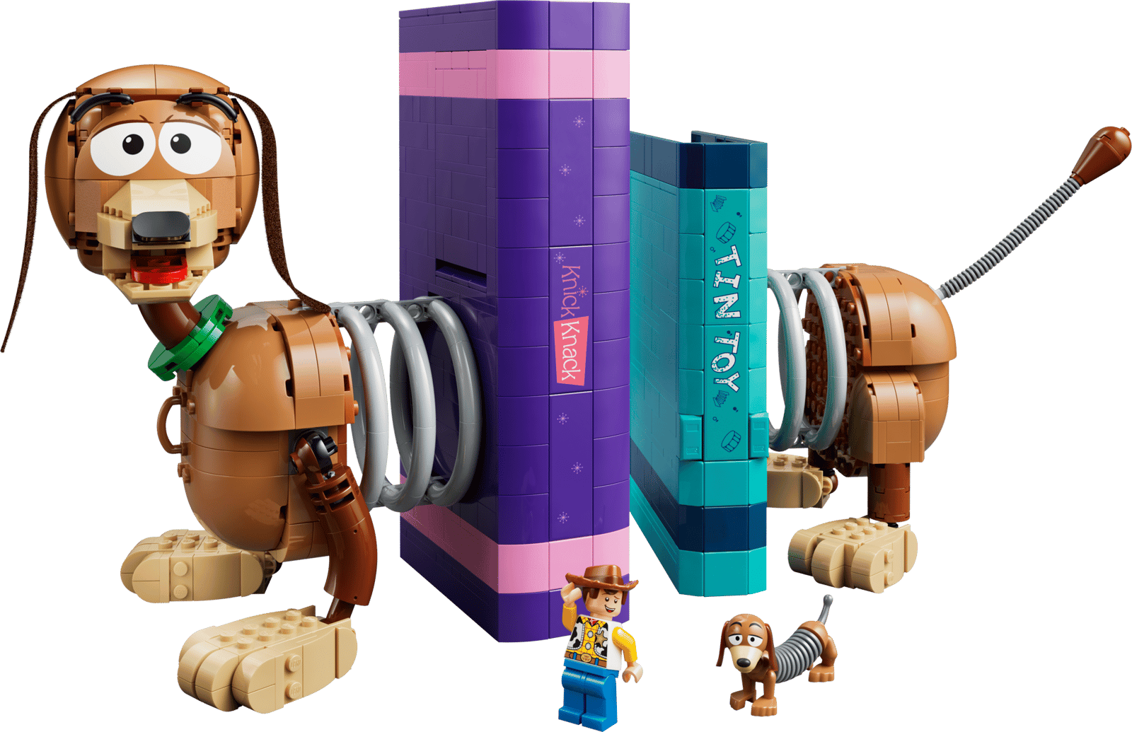 LEGO Disney Toy Story Slinky Dog Bookends [43301]