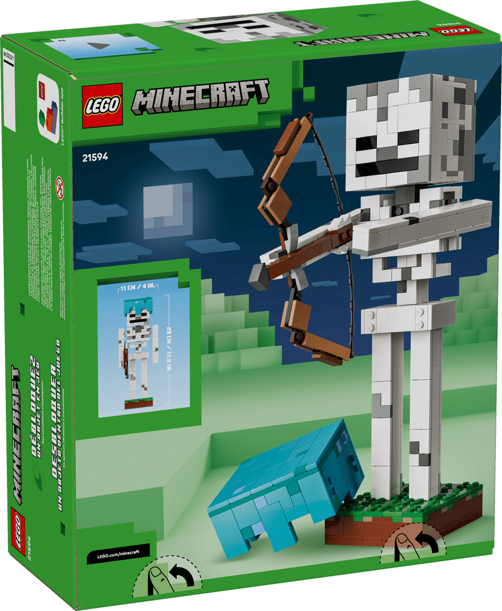 LEGO Minecraft The Skeleton (21594) | Minecraft Building Set for Ages 8+