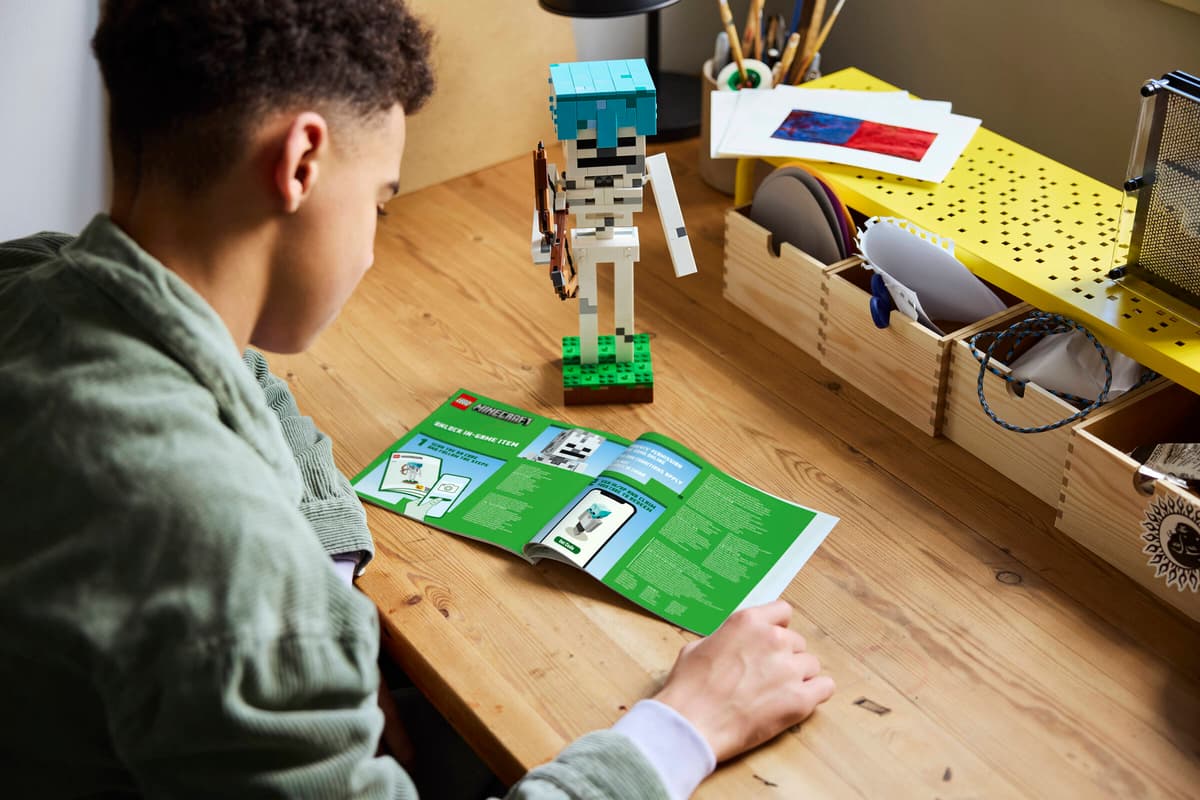 LEGO Minecraft The Skeleton (21594) | Minecraft Building Set for Ages 8+