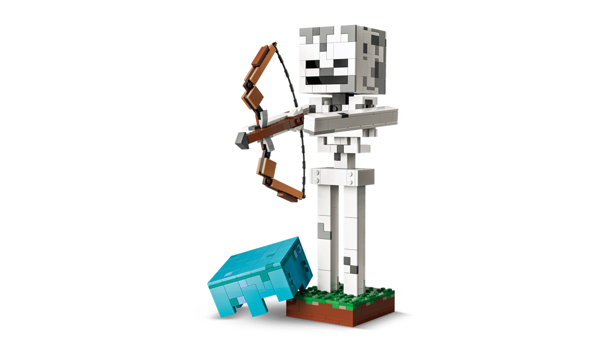 LEGO Minecraft The Skeleton (21594) | Minecraft Building Set for Ages 8+