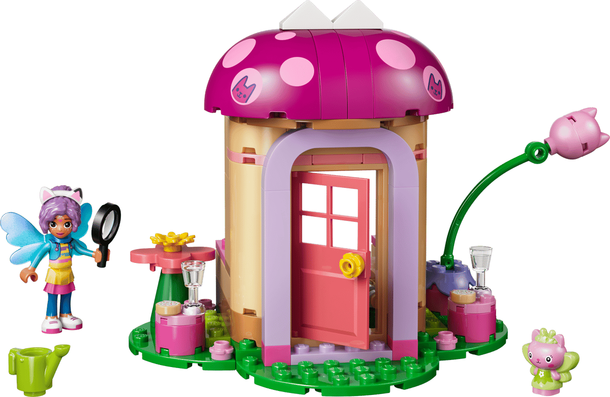 LEGO Gabby's Dollhouse Kitty Fairy's Garden House (11212) | Gabby's Dollhouse Building Set for Ages 4+