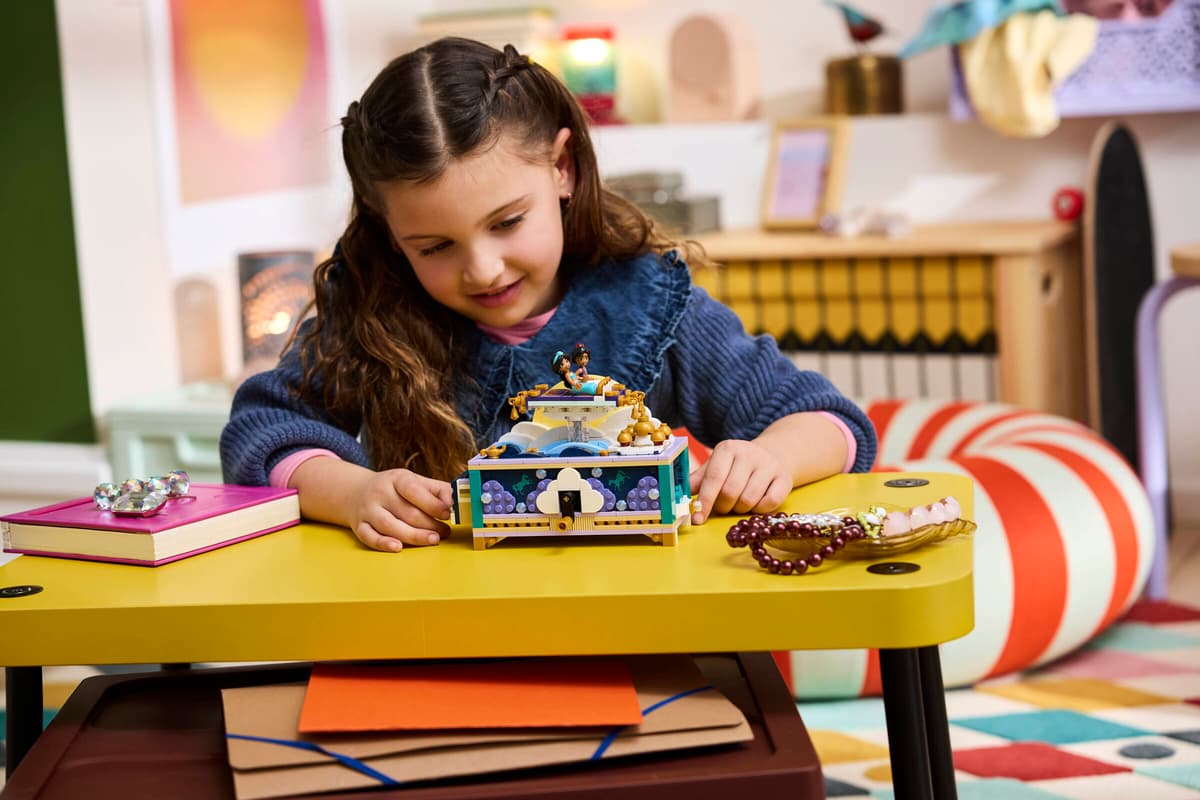 LEGO Disney Princess Jasmine's Jewelry Box (43295) | Disney Princess Building Set for Ages 4+
