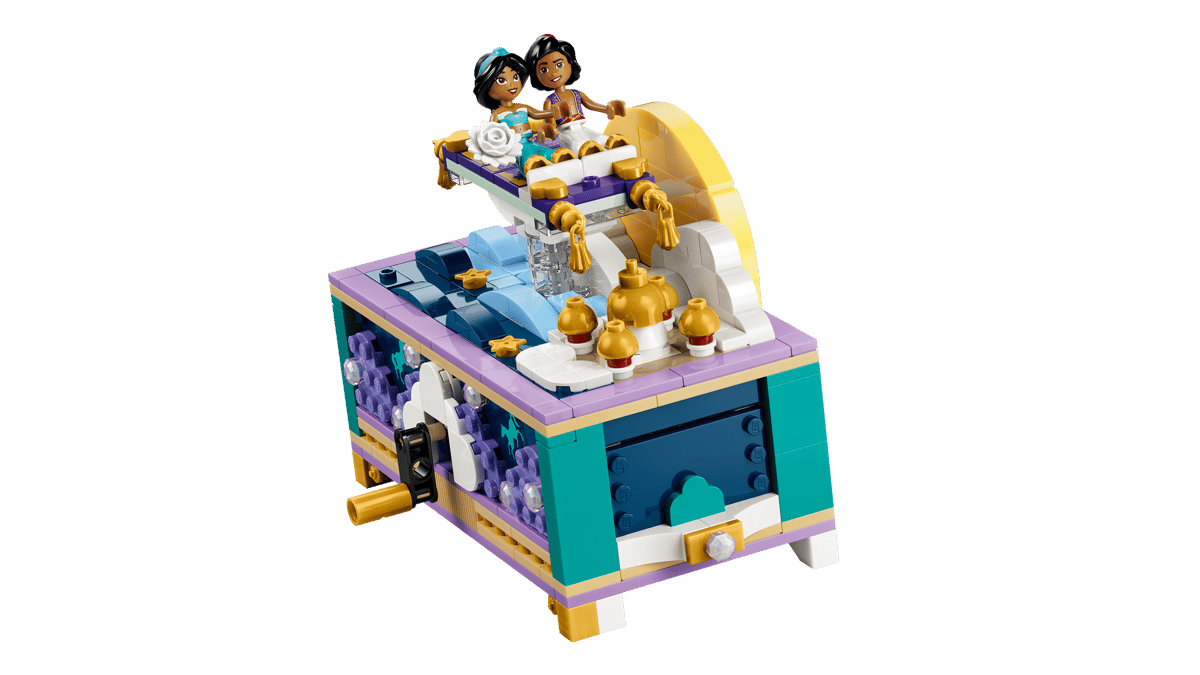 LEGO Disney Princess Jasmine's Jewelry Box (43295) | Disney Princess Building Set for Ages 4+