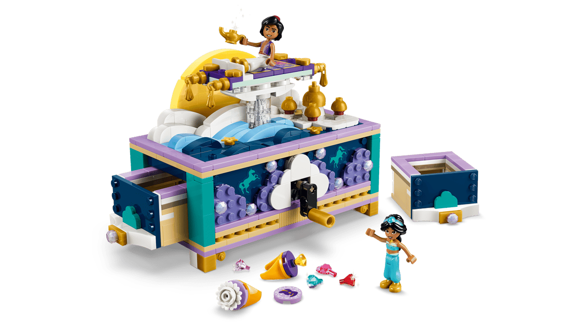 LEGO Disney Princess Jasmine's Jewelry Box (43295) | Disney Princess Building Set for Ages 4+