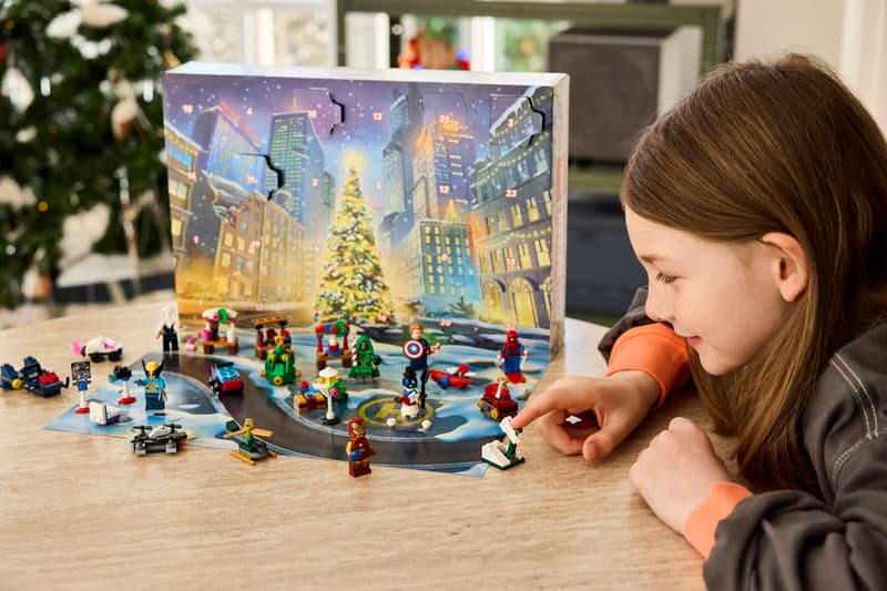 LEGO Marvel Super Heroes 2026 Advent Calendar – 24-Day Holiday Countdown (Ages 7+, 479 Pieces) (76340)
