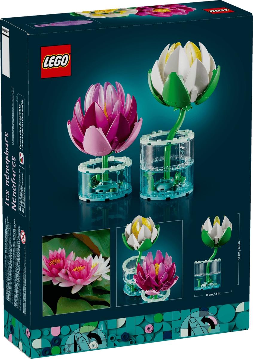 LEGO Botanicals Water Lilies (11511) | Botanicals Building Set for Ages 8+