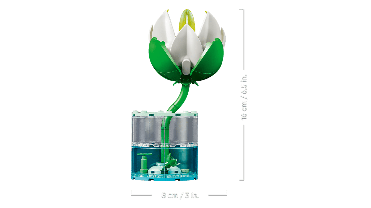 LEGO Botanicals Water Lilies (11511) | Botanicals Building Set for Ages 8+