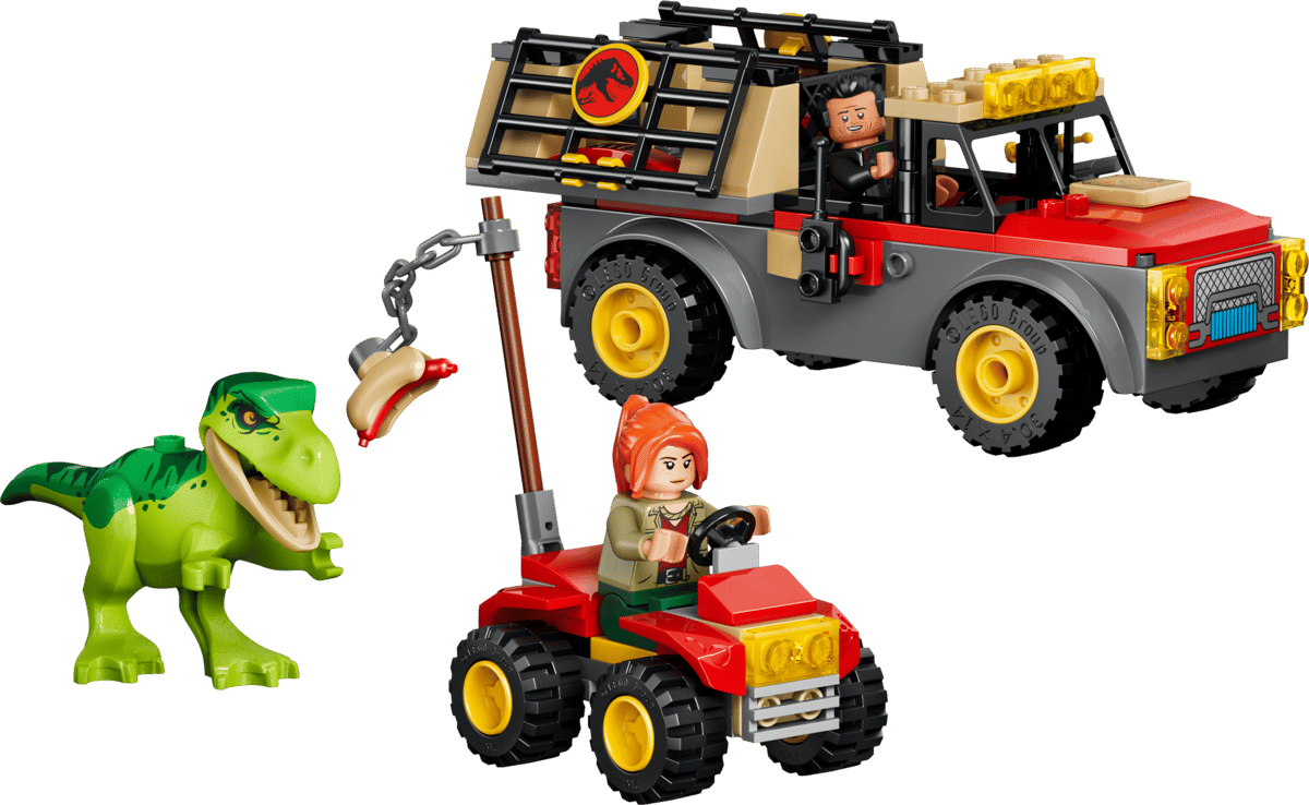 LEGO Jurassic World Young T. rex Transport Truck (77978) | Jurassic World Building Set for Ages 8+