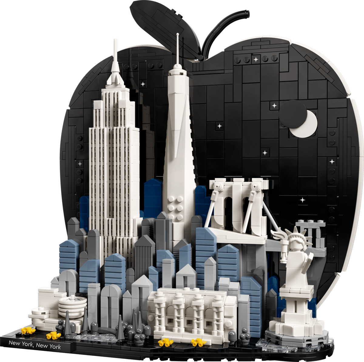 LEGO Architecture New York City - The Big Apple (21066) | Architecture Building Set for Ages 8+