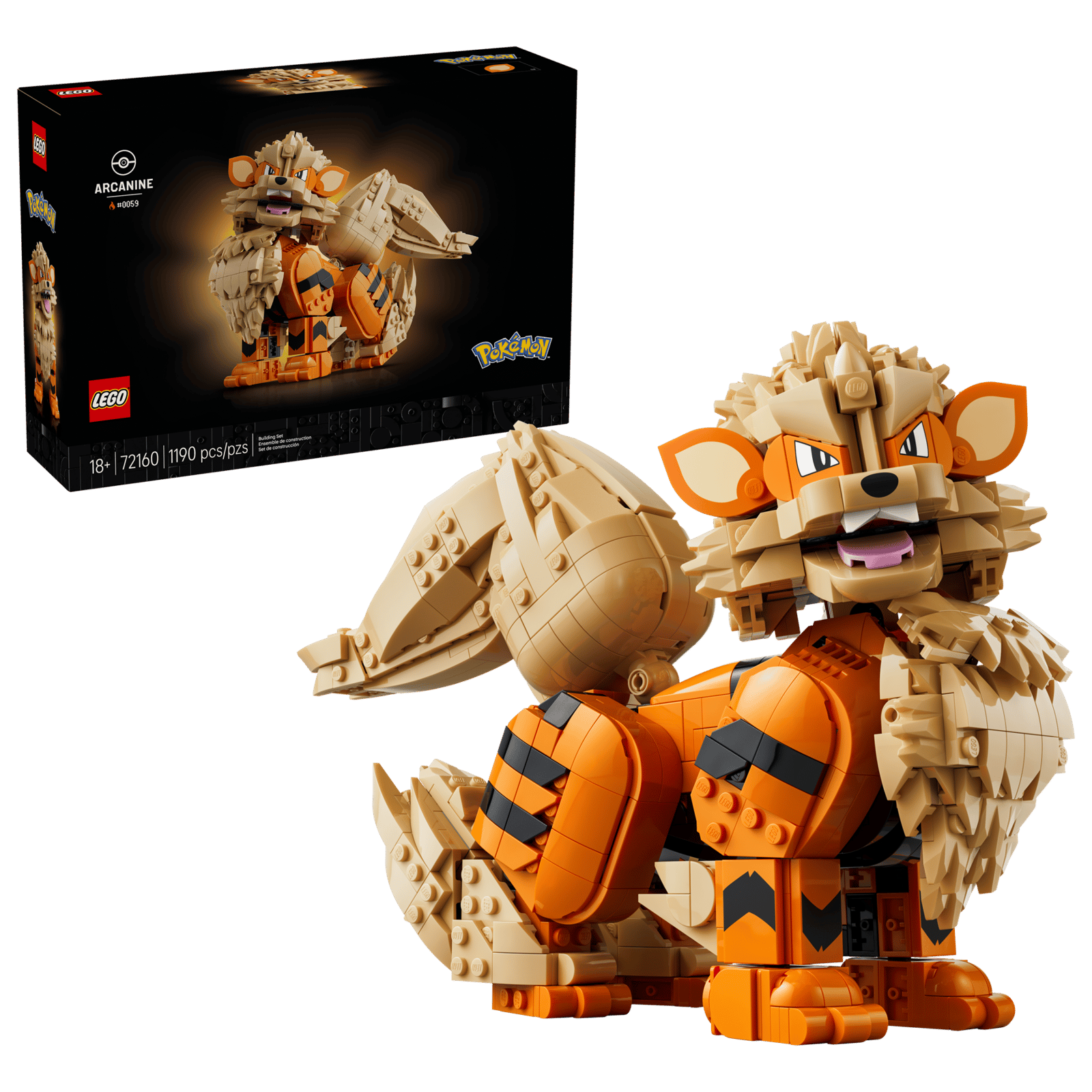 LEGO Pokémon Arcanine (72160) | Building Set