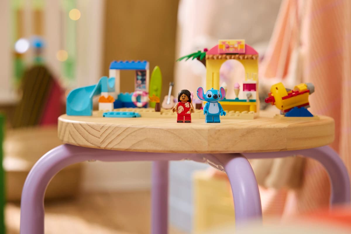 LEGO Disney Classic Beach Fun with Lilo & Stitch (43280) | Disney Classic Building Set for Ages 4+