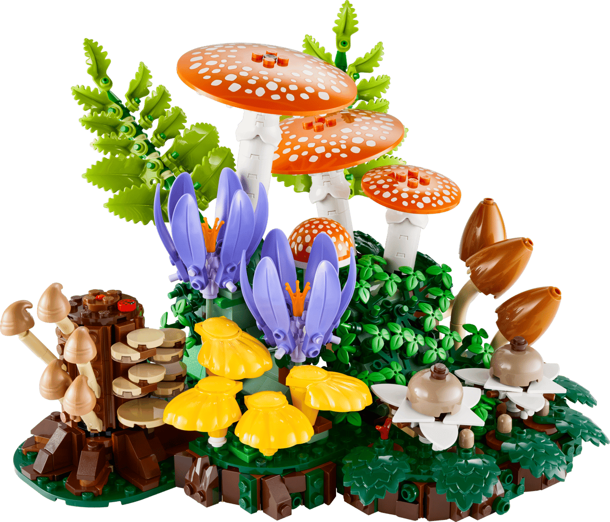 LEGO Botanicals Woodland Mushrooms (11505) | Botanicals Building Set for Ages 8+