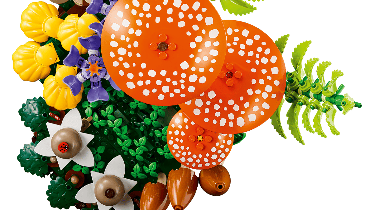 LEGO Botanicals Woodland Mushrooms (11505) | Botanicals Building Set for Ages 8+