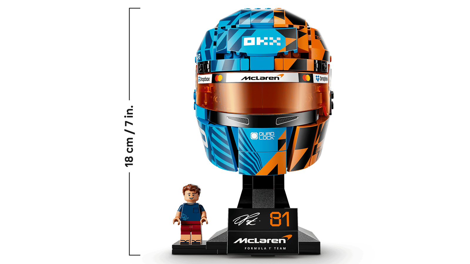 LEGO Editions McLaren Mastercard F1® Team Oscar Piastri Helmet [43017]