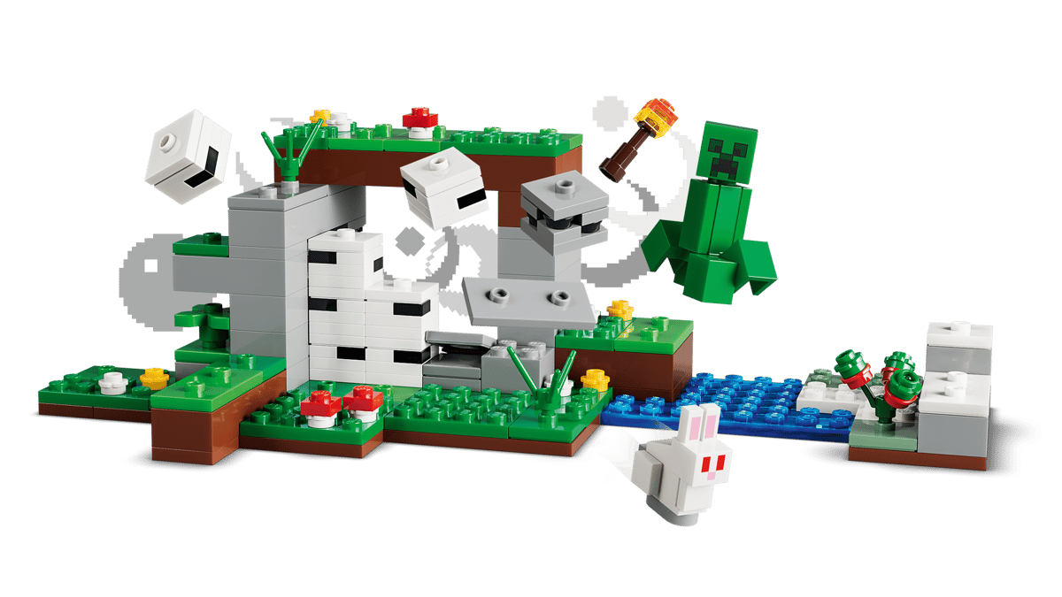 LEGO Minecraft First Night Adventure (21593) | Minecraft Building Set for Ages 8+