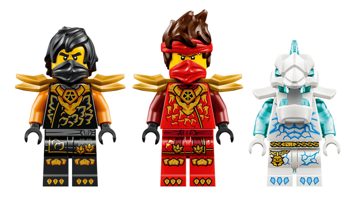 LEGO Ninjago Kai and Cole's Combiner Vehicles (71864) | Ninjago Building Set for Ages 8+