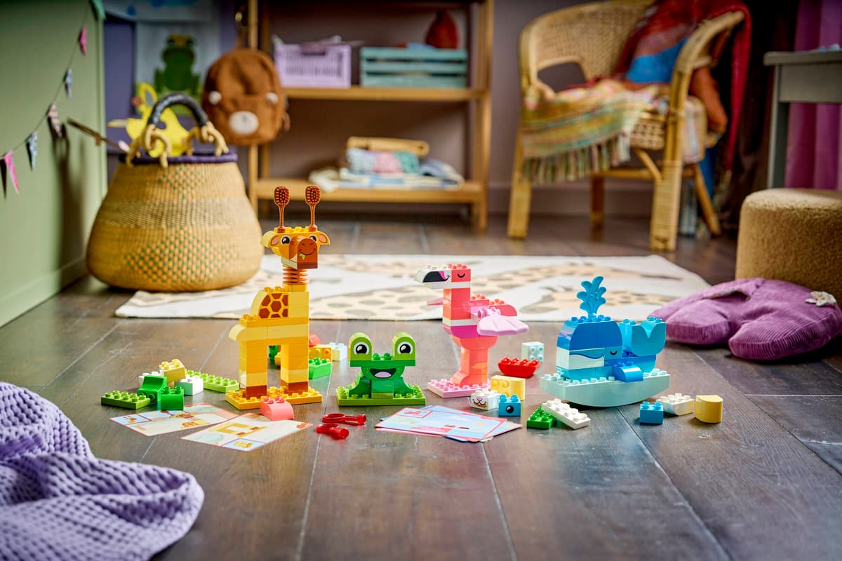LEGO DUPLO Town Animal Building Game (10472) | DUPLO Town Building Set for Ages 2+