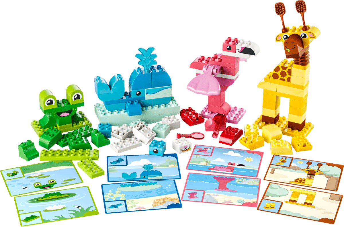 LEGO DUPLO Town Animal Building Game (10472) | DUPLO Town Building Set for Ages 2+