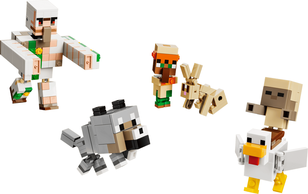 LEGO Minecraft Chicken Jockey Desert Attack (21592) | Minecraft Building Set for Ages 8+