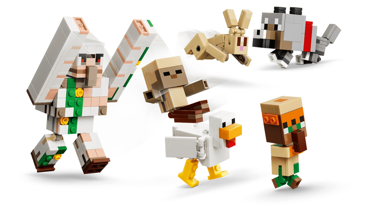 LEGO Minecraft Chicken Jockey Desert Attack (21592) | Minecraft Building Set for Ages 8+