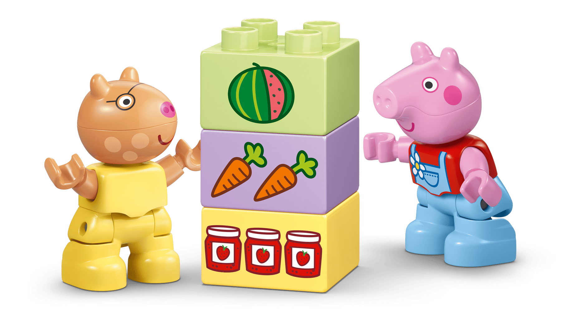 Lego DUPLO Town Tractor and Market