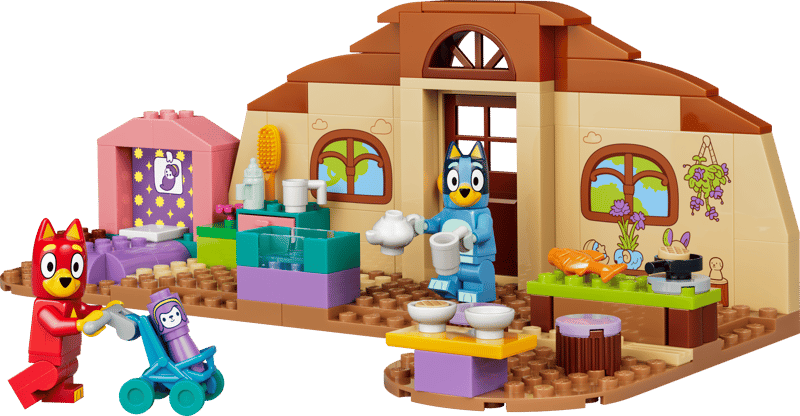 LEGO Bluey School with Rusty and Bluey (11221) | Bluey Building Set for Ages 4+
