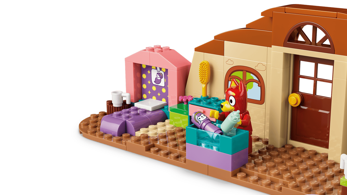 LEGO Bluey School with Rusty and Bluey (11221) | Bluey Building Set for Ages 4+