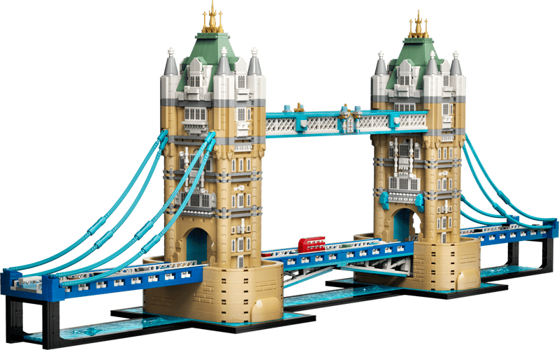 LEGO Architecture Tower Bridge – 3,745-Piece Iconic London Landmark Building Set for Adults 18+ [21067]