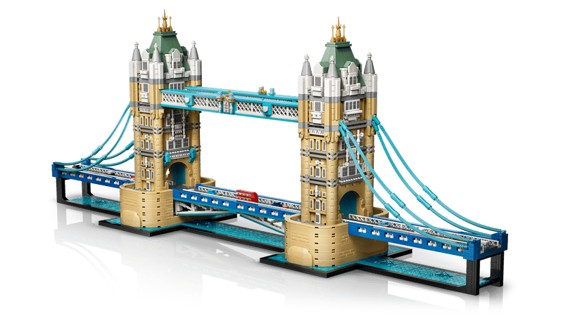 LEGO Architecture Tower Bridge – 3,745-Piece Iconic London Landmark Building Set for Adults 18+ [21067]