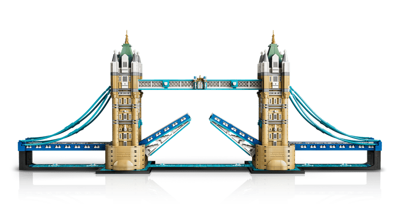 LEGO Architecture Tower Bridge – 3,745-Piece Iconic London Landmark Building Set for Adults 18+ [21067]