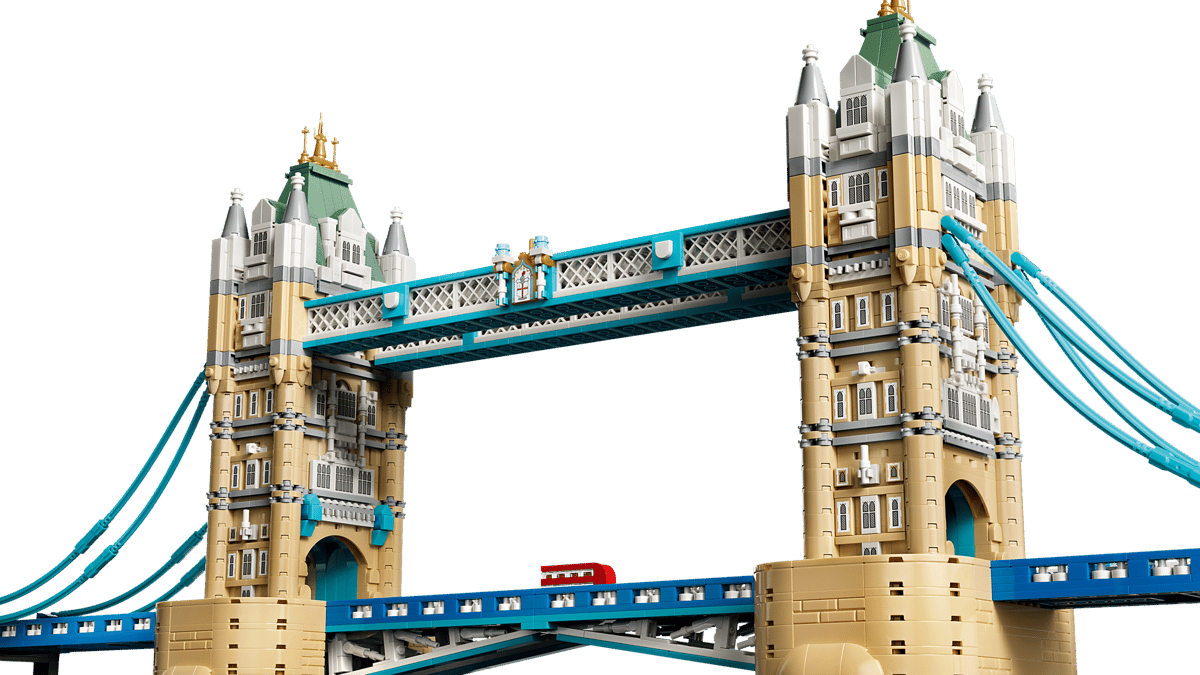 LEGO Architecture Tower Bridge – 3,745-Piece Iconic London Landmark Building Set for Adults 18+ [21067]