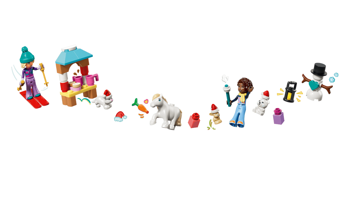 LEGO Friends 2026 Advent Calendar – 24-Day Holiday Countdown Building Set (Ages 6+, 336 Pieces) (42698)