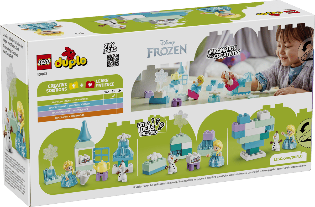 LEGO DUPLO Disney Frozen Creative Box with Elsa (10462) | DUPLO Disney Building Set for Ages 2+