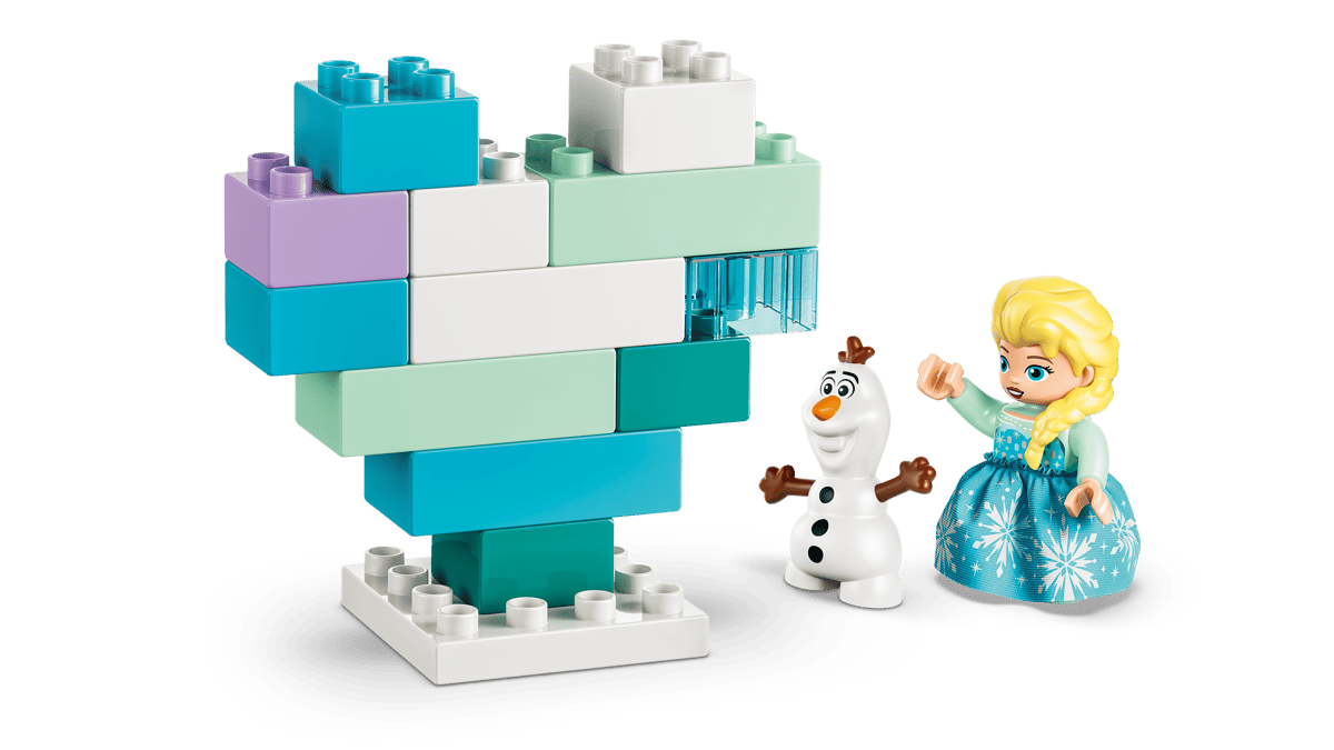 LEGO DUPLO Disney Frozen Creative Box with Elsa (10462) | DUPLO Disney Building Set for Ages 2+