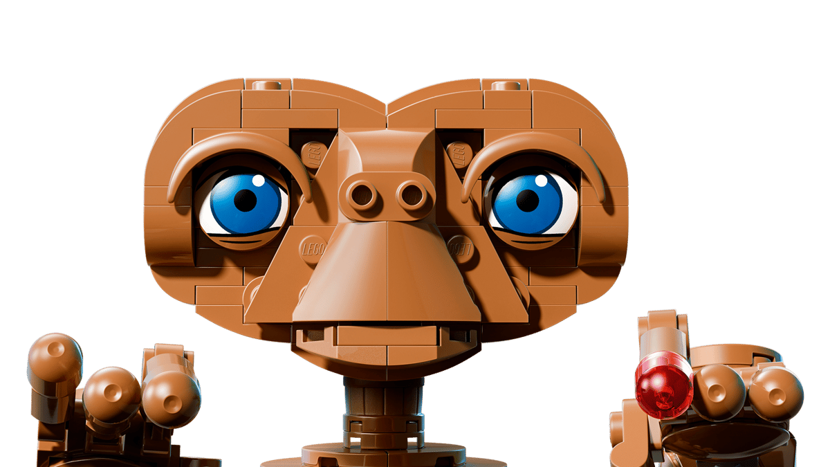 LEGO Ideas E.T. the Extra-Terrestrial – 1,226-Piece Poseable Figure of the Beloved Film Alien (Ages 18+) [21370]